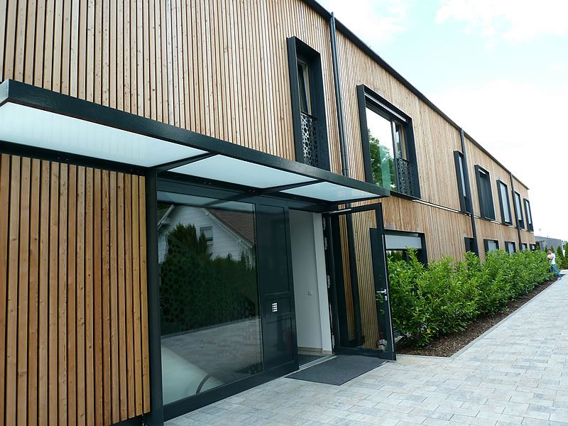 Haus Perso.Med in München-Feldmoching, Holzbau